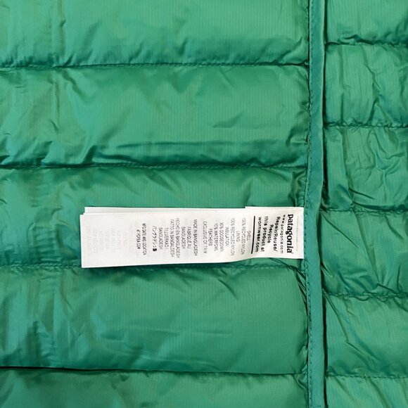New $279 Patagonia Womens 2XL Down Sweater Full Zip Puffer Jacket Conifer GREEN - Picture 12 of 13